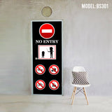 Full Color Magnet / Sticker for Bomb Shelter Door [BS301] *INSTALLATION INCLUDED*