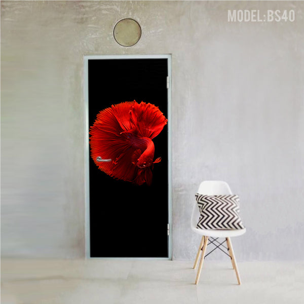 Full Color Magnet / Sticker for Bomb Shelter Door [BS40] *INSTALLATION INCLUDED*