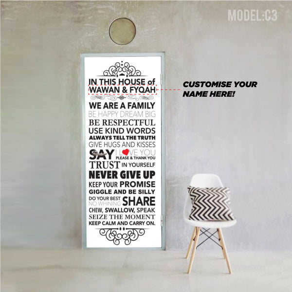 HDB Bomb Shelter Door Sticker – Awesomedia Pte Ltd