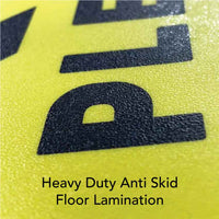 FS13 - Foot Step Social Distancing Floor Sticker [SG Ready Stock] - Awesomedia Pte Ltd