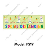 FS19 - Social Distancing Floor Sticker [SG Ready Stock] - Awesomedia Pte Ltd