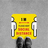 FS29 - Social Distancing Floor Sticker [SG Ready Stock] - Awesomedia Pte Ltd