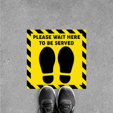 FS02 - Social Distancing Floor Sticker [SG Ready Stock] - Awesomedia Pte Ltd