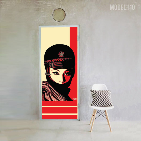 Full Color Magnet / Sticker for Bomb Shelter Door [I10] - Awesomedia Pte Ltd