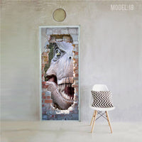 Full Color Magnet / Sticker for Bomb Shelter Door [I9] - Awesomedia Pte Ltd