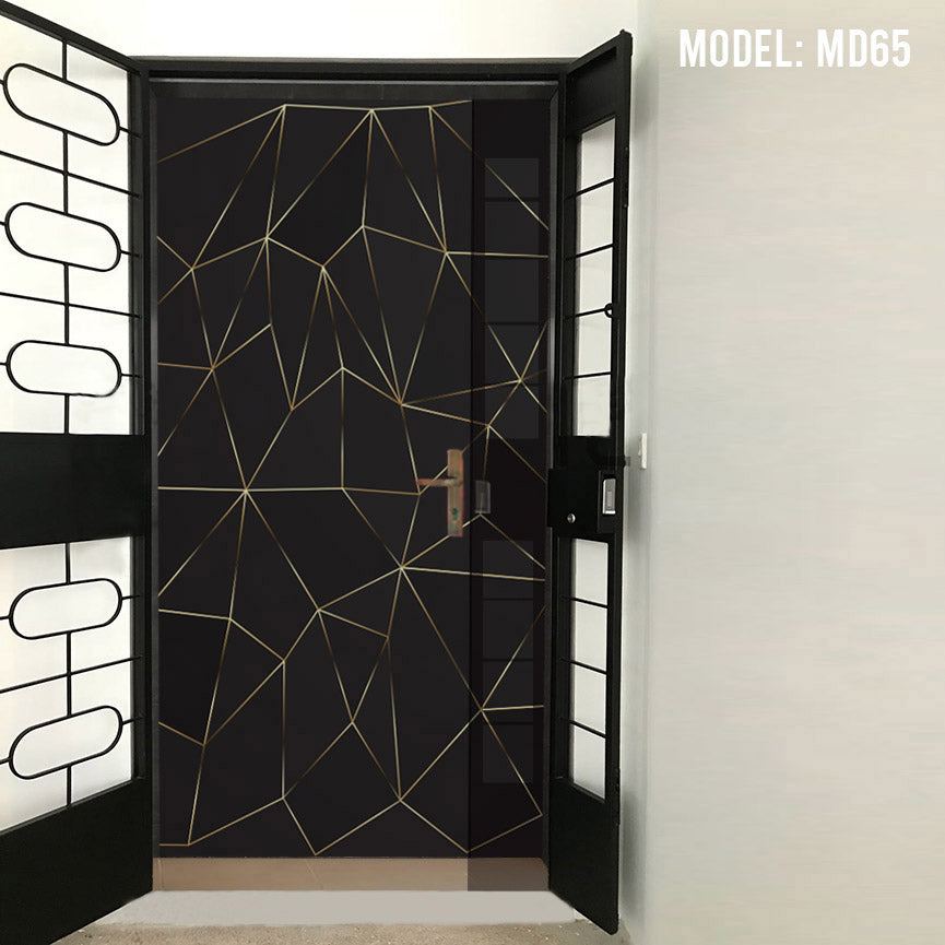 HDB Main Door Sticker [MD65] *INSTALLATION INCLUDED* – Awesomedia Pte Ltd