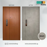 Korea Bodaq Interior Film Main Door Lamination