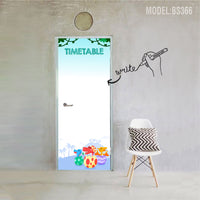 Full Color Magnet White Board for Bomb Shelter Door [BS366] *INSTALLATION INCLUDED*
