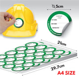 ZL01 - Zone Label for Construction Helmet - Awesomedia Pte Ltd