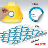 ZL01 - Zone Label for Construction Helmet - Awesomedia Pte Ltd