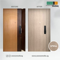 Korea Bodaq Interior Film Main Door Lamination