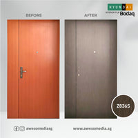 Korea Bodaq Interior Film Main Door Wrap