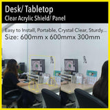 Acrylic Shield (Ready In 2 Days) - Awesomedia Pte Ltd